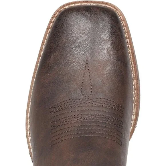 Mens dress Croft and Barrow shoes, black /brown, Size 9.5z used Durable Khaki Slip-On Cowboy Boots for Men - Versatile  main image 2